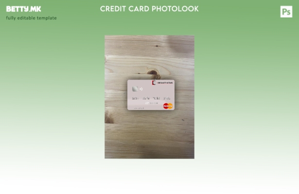 Модерен стил на предниот шаблон за фото изглед на мастер картичките на Сао Томе 